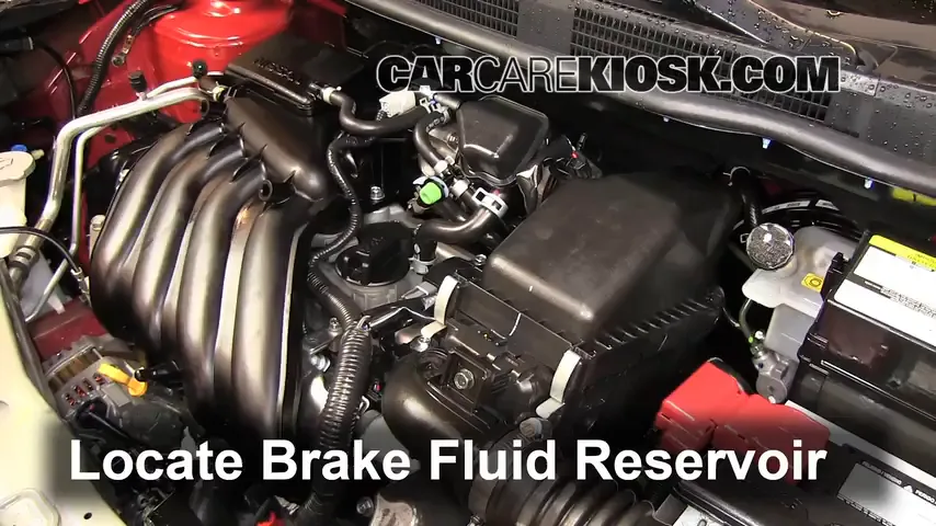 2013 Nissan Versa 1.6 SL 1.6L 4 Cyl. Brake Fluid